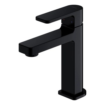 OMNIRES BA7810BL - Miscelatore per lavabo BARETTI 17 cm nero opaco