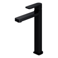 OMNIRES BA7812BL - Miscelatore per lavabo BARETTI 27,7 cm nero opaco