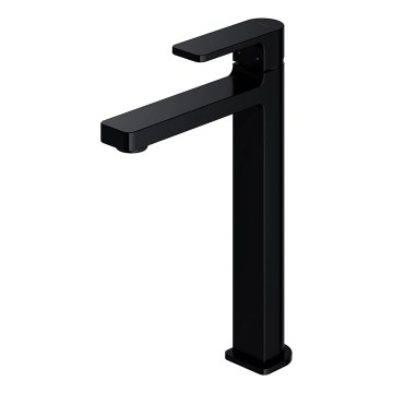 OMNIRES BA7812BL - Miscelatore per lavabo BARETTI 27,7 cm nero opaco