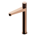 OMNIRES CT8012CPB - Miscelatore per lavabo CONTOUR 31,2 cm, finitura rame spazzolato