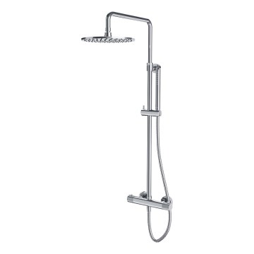OMNIRES CT8044CR - Set da doccia con rubinetto termostatico CONTOUR cromo lucido