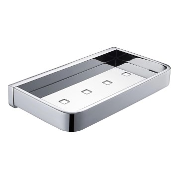 OMNIRES LU30330CR - Mensola a muro per doccia LUGANO 20 cm cromo lucido