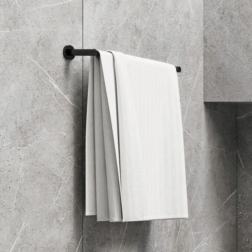 OMNIRES MP60214BL - Appendiabiti da parete MODERN PROJECT 40 cm opaco nero