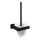 OMNIRES NL80620BL - Scopino a parete NELSON opaco nero