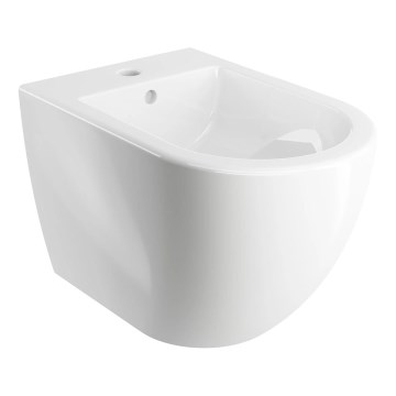 OMNIRES OTTAWACMBIBP - Bidet sospeso OTTAWA in ceramica, bianco lucido