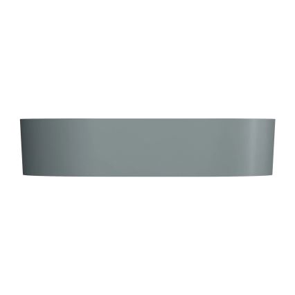 OMNIRES OVOUNAG - Lavabo da appoggio OVO 55x36 cm dolomite/grigio cenere opaco