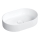 OMNIRES OVOUNBP - Lavandino da appoggio OVO 55x36 cm dolomite/bianco lucido