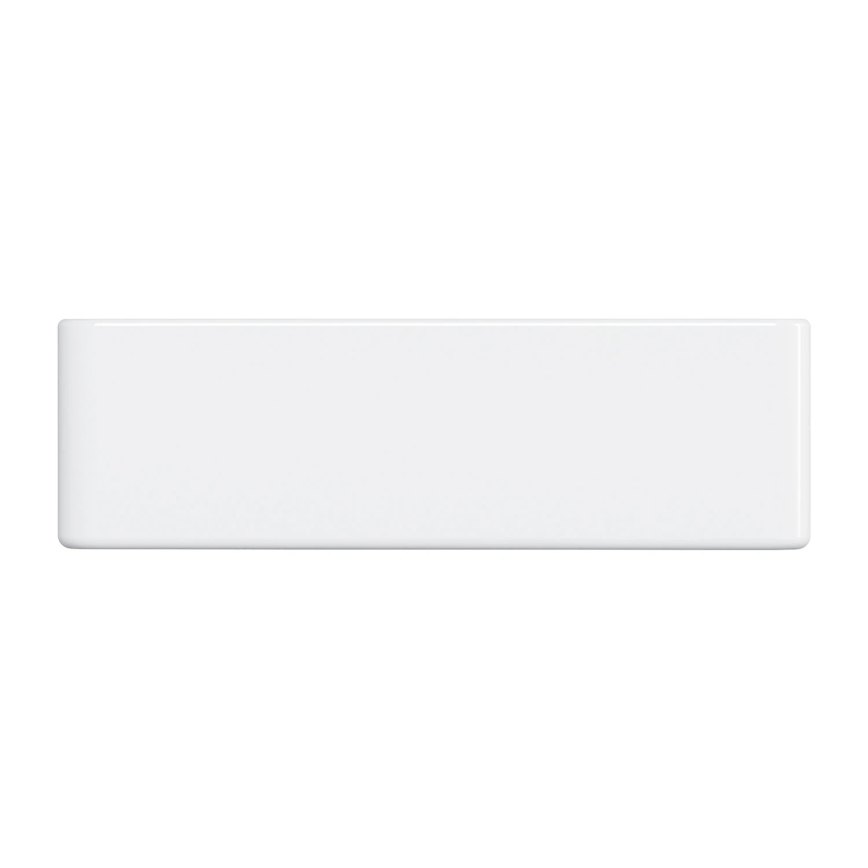 OMNIRES PASADENA360BP - Lavabo da appoggio PASADENA 36x36 cm ceramica/bianco lucido