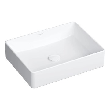 OMNIRES PASADENA470BP - Lavabo da appoggio PASADENA 47x36 cm ceramica/bianco lucido