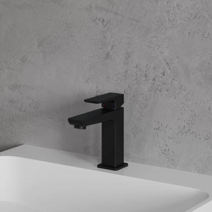 OMNIRES PM7410BL - Rubinetto del lavandino PARMA 15 cm opaco nero