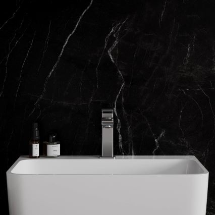 OMNIRES PM7410IN - Miscelatore per lavabo PARMA 15 cm nichel spazzolato