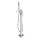 OMNIRES PM7433CR - Set vasca da bagno autoportante con miscelatore PARMA cromo lucido