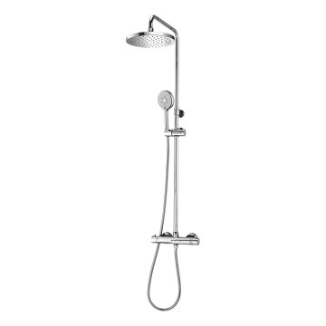 OMNIRES SYSY10/N/6CR - Set doccia con miscelatore termostatico Y cromo lucido
