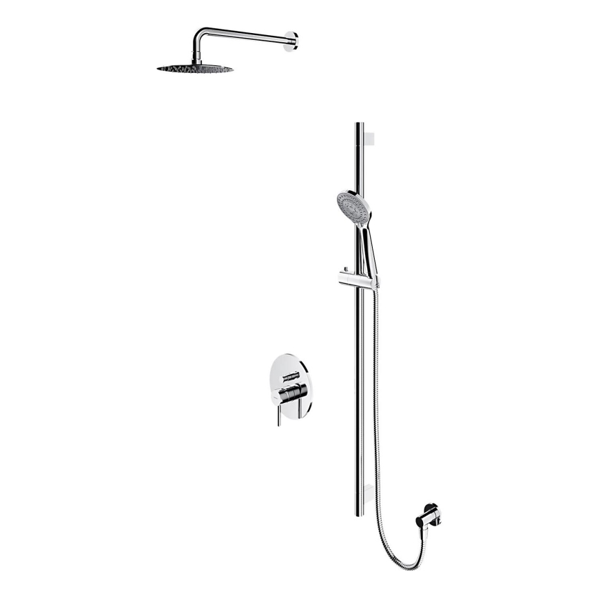 OMNIRES SYSY17CR - Set doccia con miscelatore incasso Y cromo lucido