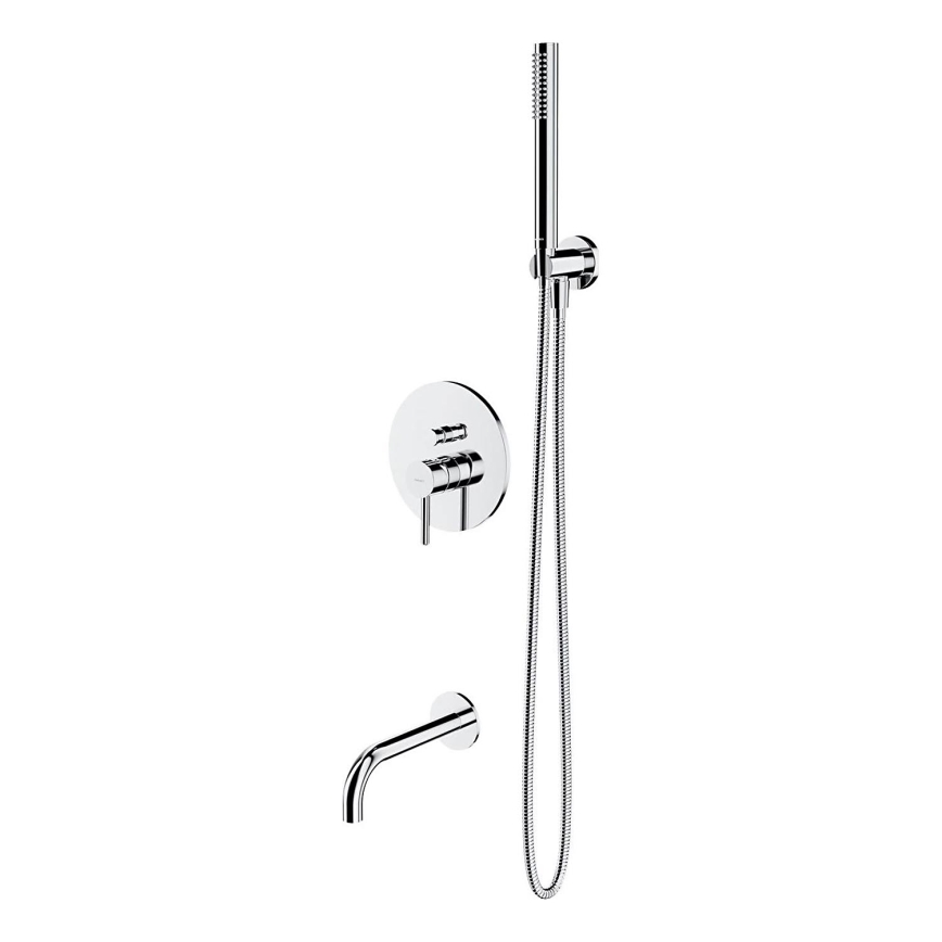 OMNIRES SYSYW01CR - Set vasca con miscelatore incasso Y cromo lucido