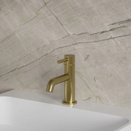 OMNIRES Y1210NBSB - Miscelatore per lavabo Y 16,2 cm in ottone spazzolato