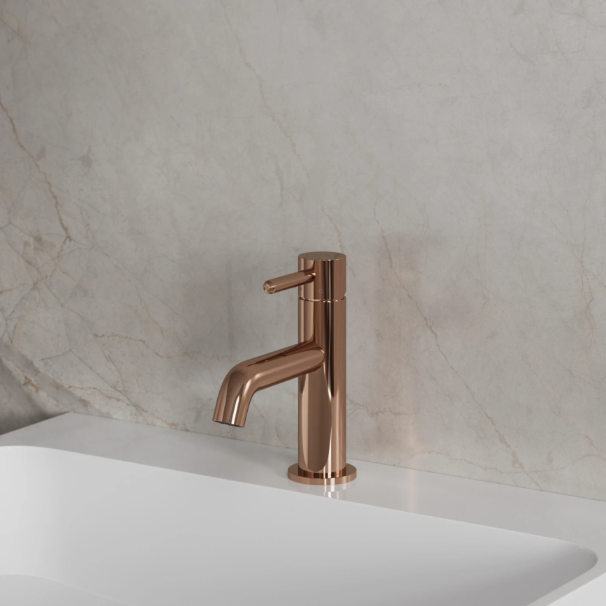 OMNIRES Y1210NCP - Miscelatore per lavabo Y 16,2 cm rame lucido