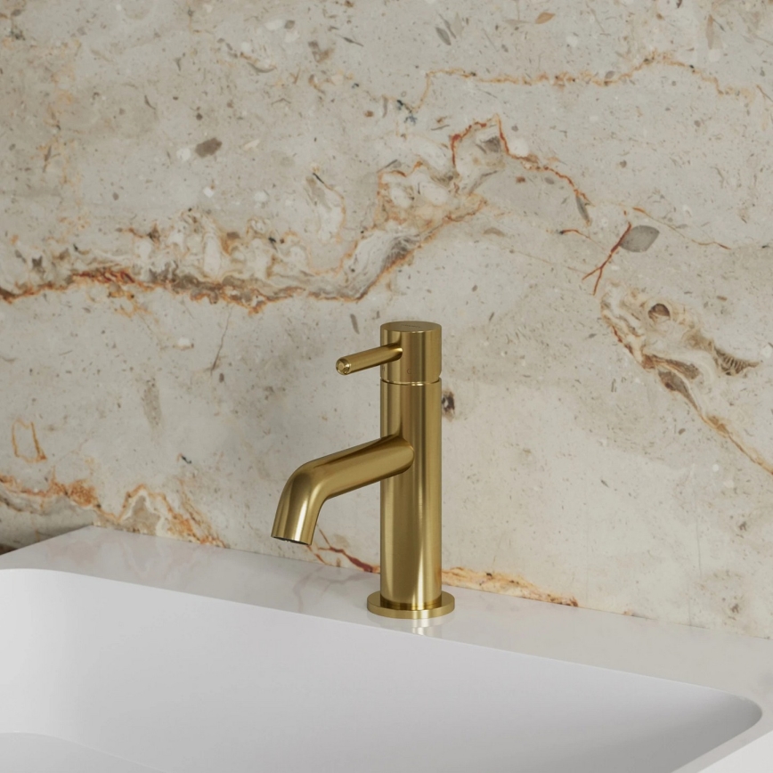 OMNIRES Y1210NGLB - Miscelatore per lavabo Y 16,2 cm oro spazzolato