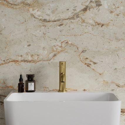 OMNIRES Y1210NGLB - Miscelatore per lavabo Y 16,2 cm oro spazzolato