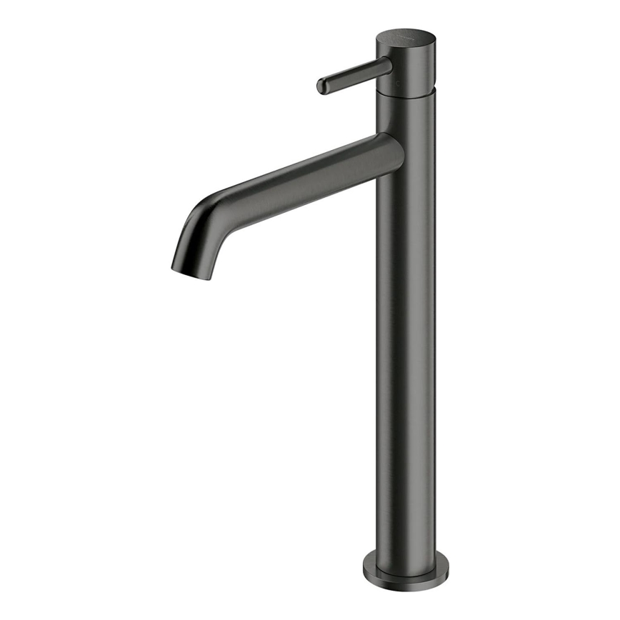 OMNIRES Y1212GR - Rubinetto del lavandino Y 30,8 cm pettinato grafite
