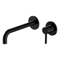 OMNIRES Y1215HLBL - Rubinetto lavabo per installazione incasso Y nero opaco