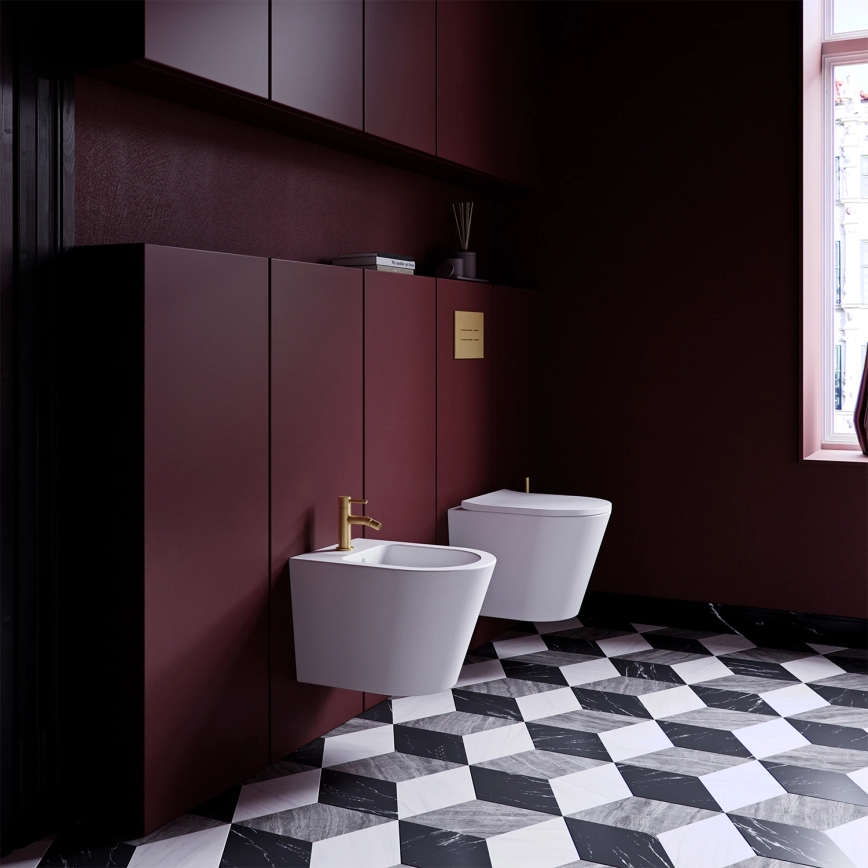 OMNIRES Y1220GLB - Rubinetto del bidet Y 14,5 cm molato oro