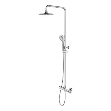 OMNIRES Y1244X/6CR - Set doccia con rubinetto termostatico Y cromo lucido
