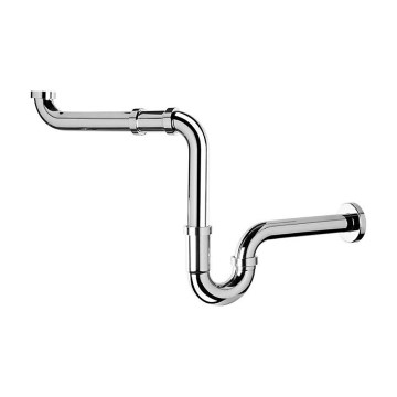 Omp tea - Sifone per lavabo in cromo lucido