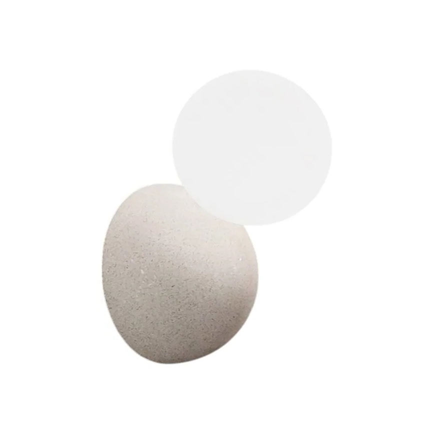 Ondaluce - Applique da parete ROCK 1xG9/7W/230V cemento/bianco