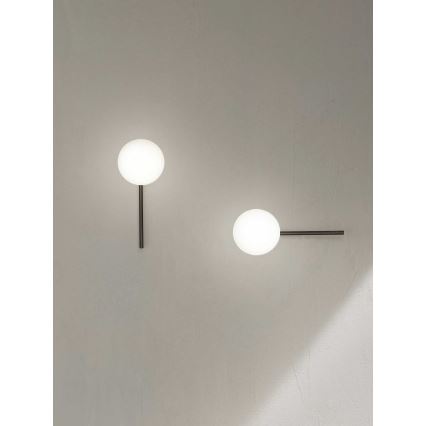 Ondaluce - Applique JEWEL 1xE14/10W/230V nero fumé