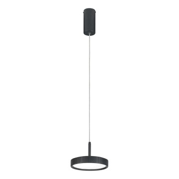 Ondaluce - Lampada a sospensione LED su cavo NINA LED/20W/230V Ø 19 cm nero