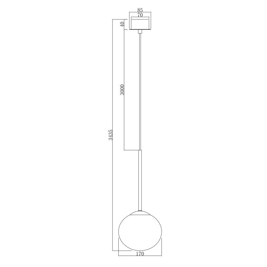 Ondaluce - Lampada a sospensione su cavo JEWEL 1xE14/10W/230V Ø 17 cm oro/bianco