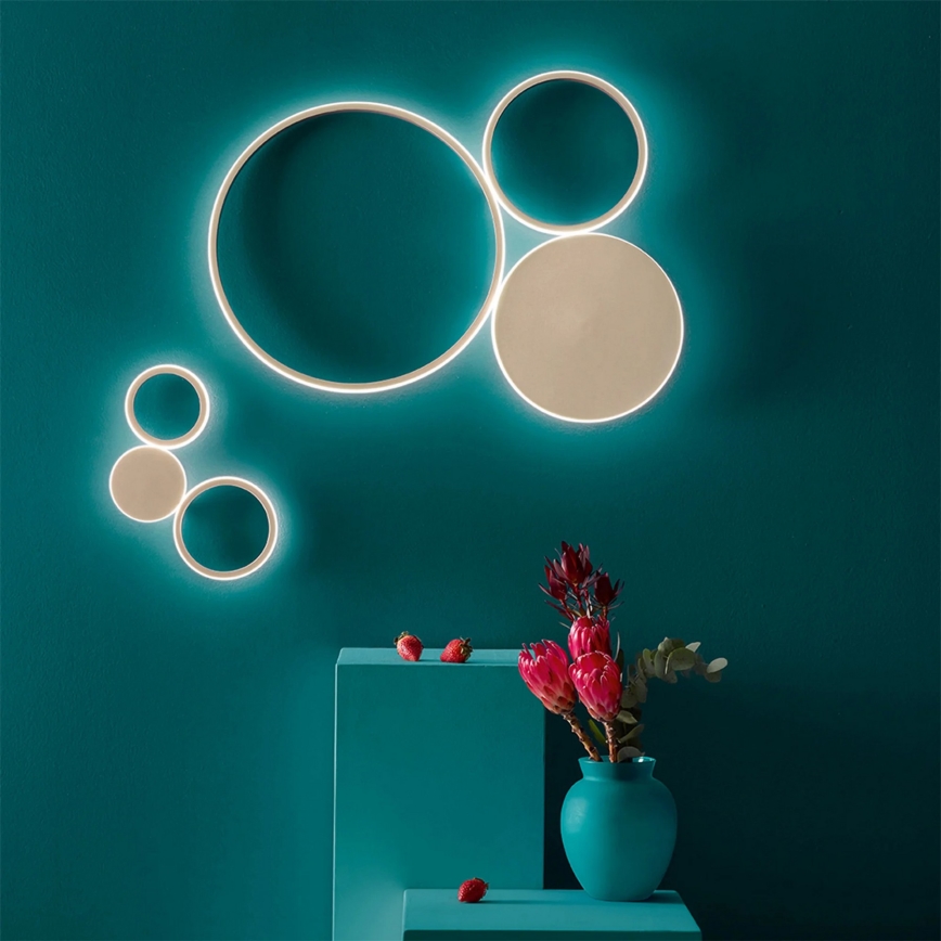 Ondaluce - Lampada da parete dimmerabile a LED POIS LED/42W/230V dorata