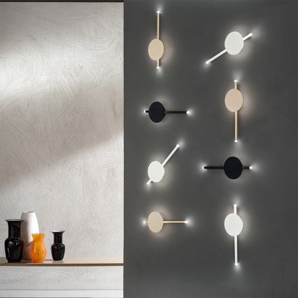 Ondaluce - Lampada da parete dimmerabile JAMES LED/16W/230V bianca