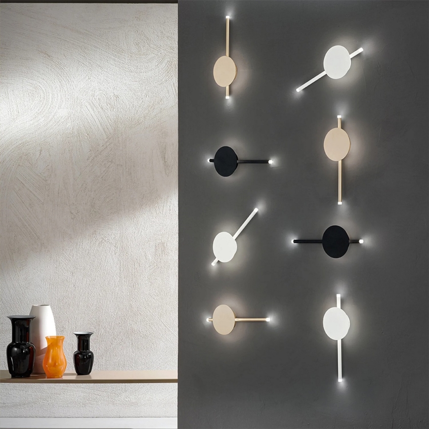 Ondaluce - Lampada da parete dimmerabile JAMES LED/16W/230V bianca