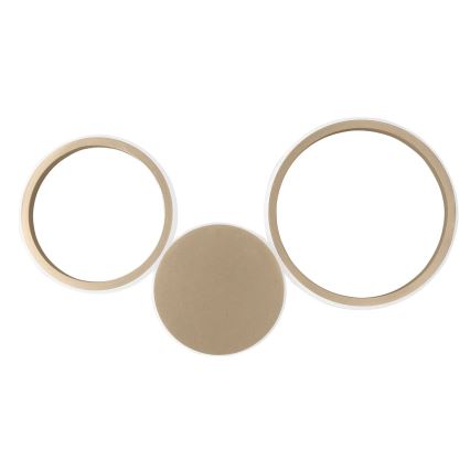 Ondaluce - Lampada da parete LED POIS LED/20W/230V dorata