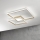 Ondaluce - Lampada da soffitto LED dimmerabile DOWEL LED/46W/230V 55x55 cm dorata