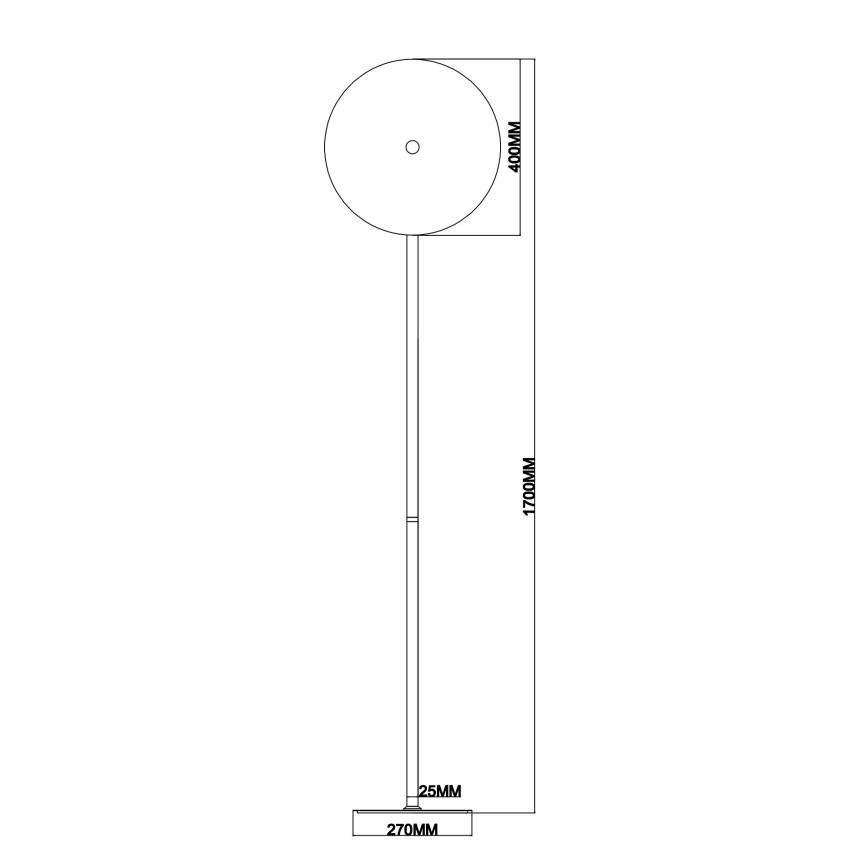 Ondaluce - Lampada da terra dimmerabile a LED JOKEY LED/15W/230V beige fumé