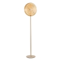Ondaluce - Lampada da terra dimmerabile JOKEY LED/15W/230V 170 cm oro/beige fumé