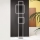 Ondaluce - Lampada da terra LED dimmerabile DOWEL LED/77W/230V 166 cm argento