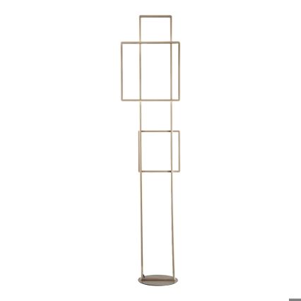 Ondaluce - Lampada da terra LED dimmerabile DOWEL LED/77W/230V dorata