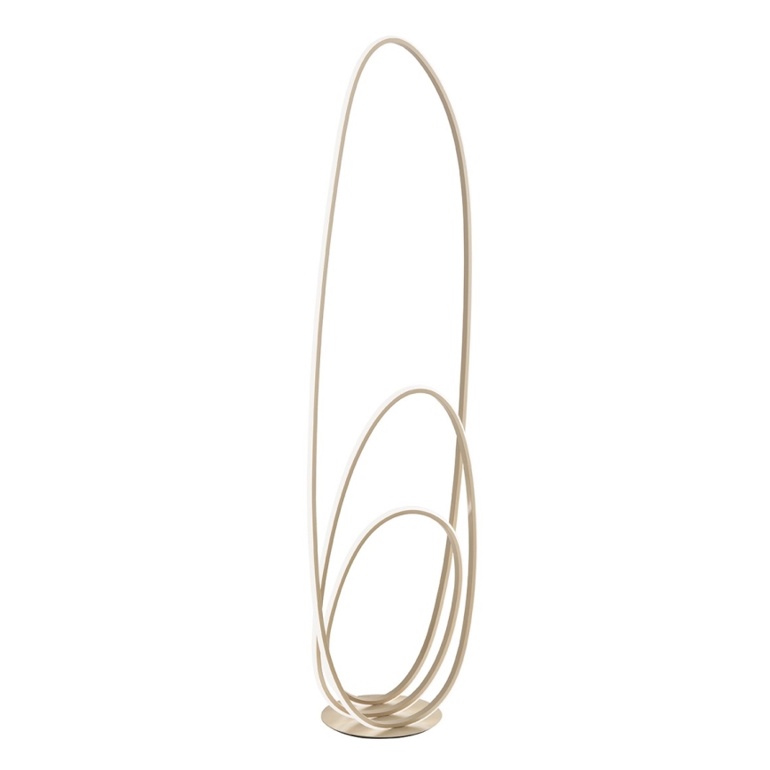 Ondaluce - Lampada da terra LED dimmerabile GOLDEN LED/45W/230V 160 cm dorata