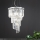 Ondaluce - Lampadario di cristallo a sospensione ALEXANDER 7xE14/10W/230V Ø 40 cm cromo lucido