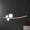 Ondaluce - Lampadario LED dimmerabile a cavo ALTALENA LED/48W/230V oro/bianco