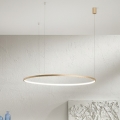 Ondaluce - Lampadario LED dimmerabile a cavo SOEL LED/28W/230V pr. 60 cm oro