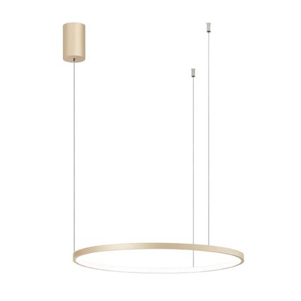 Ondaluce - Lampadario LED dimmerabile a cavo SOEL LED/28W/230V pr. 60 cm oro