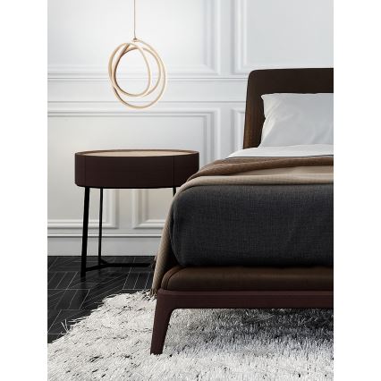 Ondaluce - Lampadario LED dimmerabile a sospensione su cavo GOLDEN LED/28W/230V Ø 31,5 cm oro