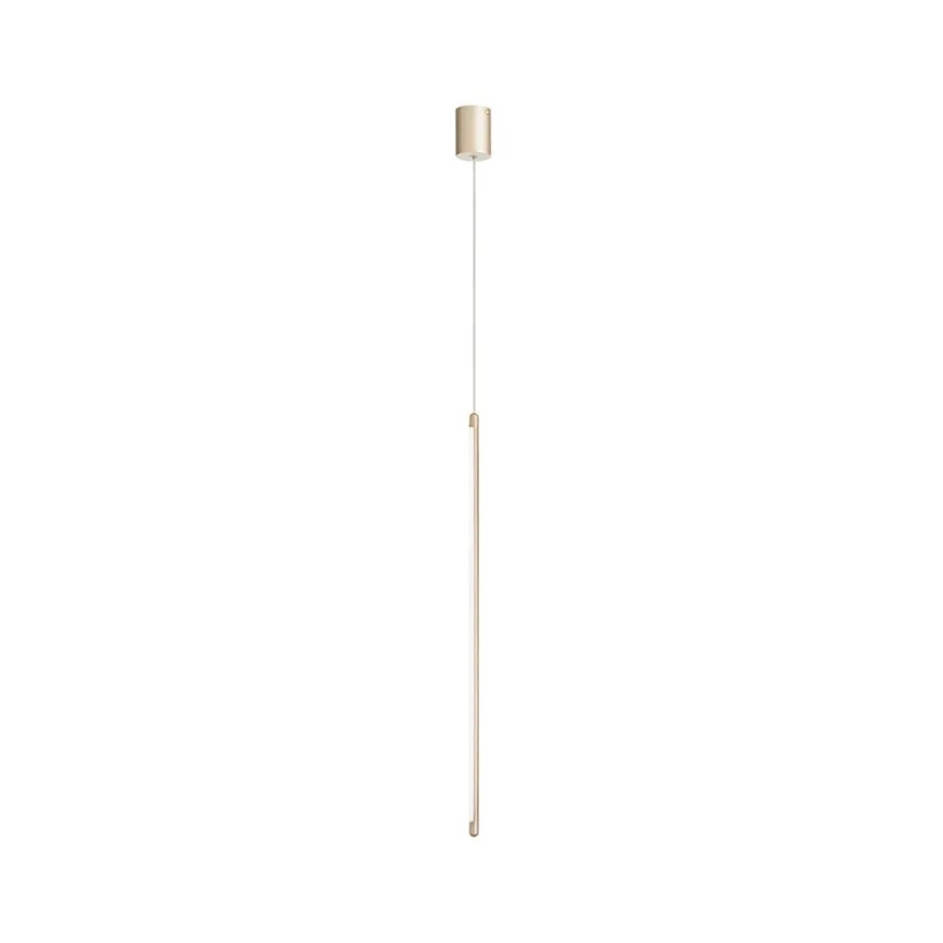 Ondaluce - Lampadario LED dimmerabile su cavo GENIUS LED/12W/230V Ø 1,5 cm oro