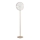 Ondaluce - Piantana dimmerabile a LED JOKEY LED/15W/230V 170 cm oro/trasparente