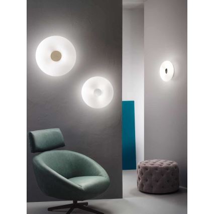 Ondaluce - Plafoniera DODI 4xE27/15W/230V Ø 53 cm bianca